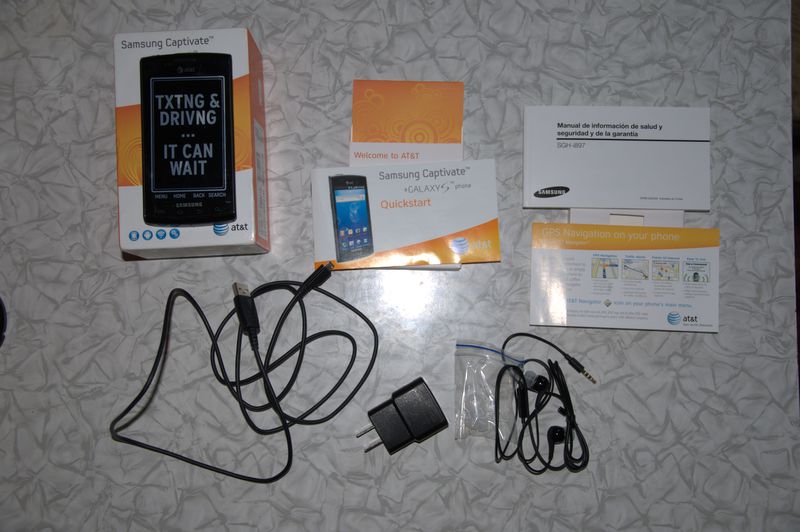 Samsung Galaxy S Captivate SGH I897