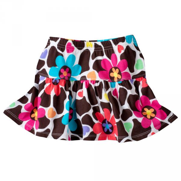 sz 3T, Kohl`s Toddler Giraffe Print Skirt - $5