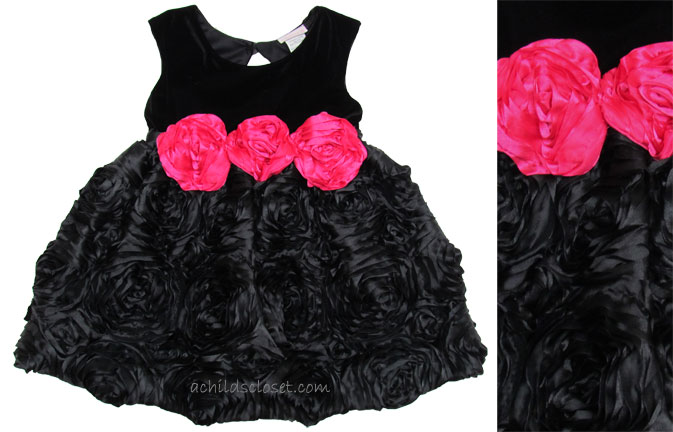 sz 4y, Kids Girls *Swan Lake* Black Velour Fansy Dress and Shrug - $55