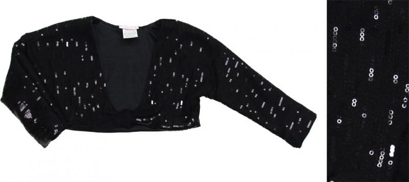 sz 4y, Kids Girls *Swan Lake* Black Velour Fansy Dress and Shrug - $55