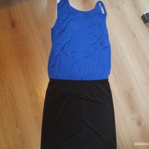 Платье комбинированное "DKNY"