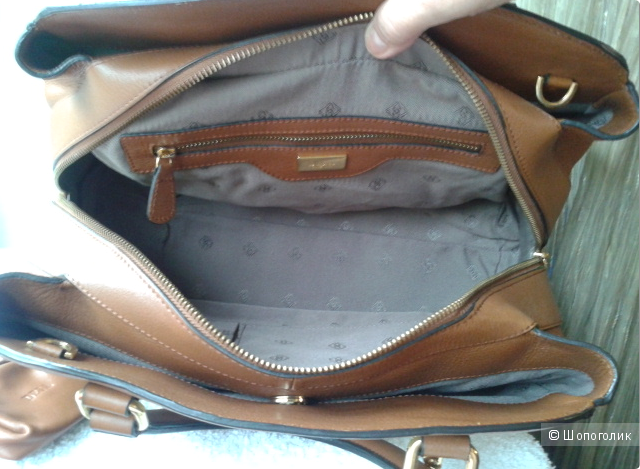 Новая кожаная сумка. Бренд Desa. Турция.