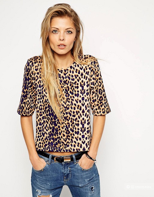 Блузка леопард с чем носить