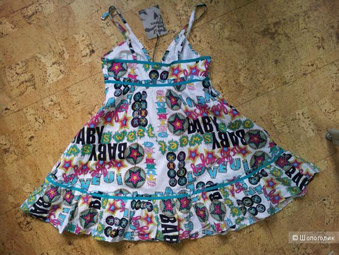 Kira Plastinina сарафан 100% хлопок, размер 44-46