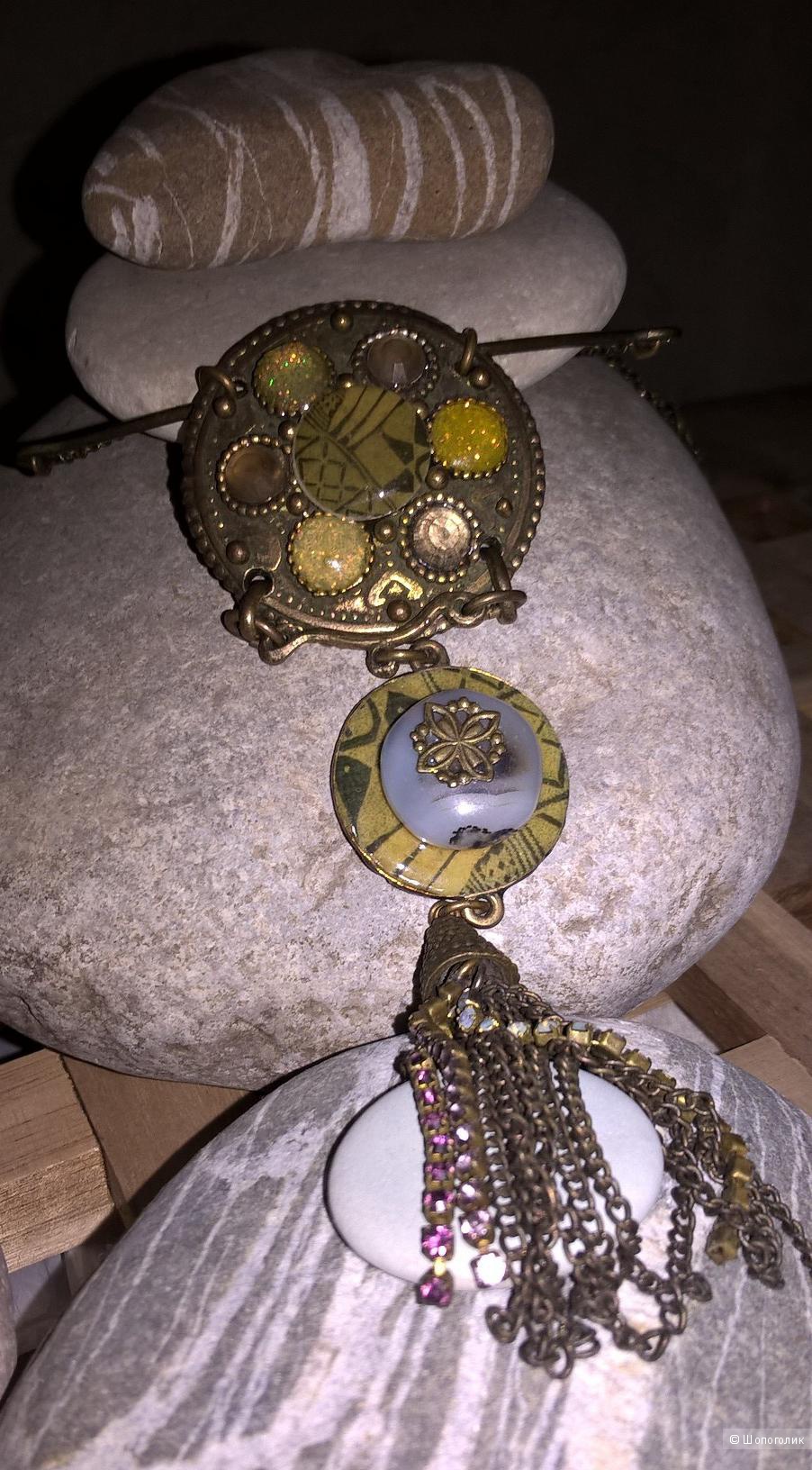 Винтажное колье от Миранды Константиниду. Konplott