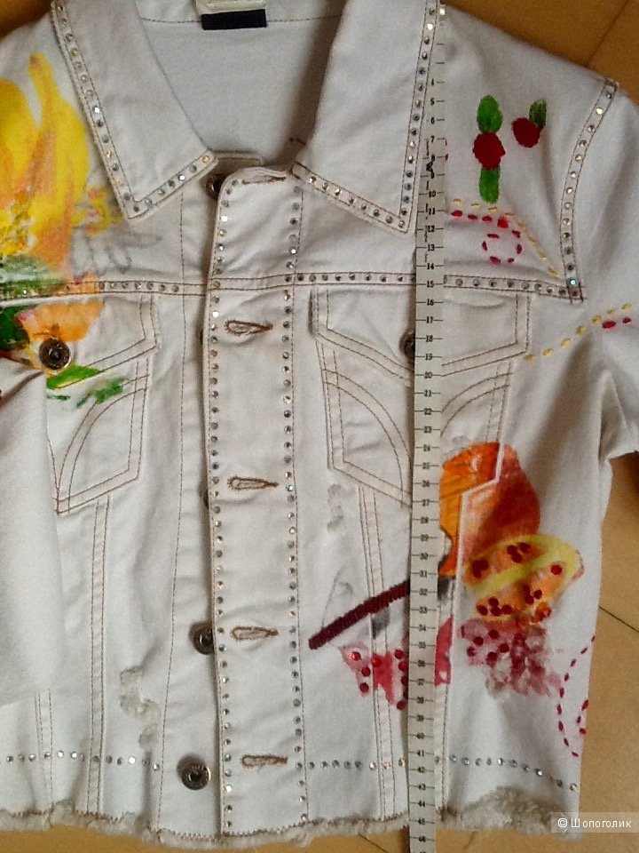 Женский Джинсовый пиджак D&G,размер 28/42