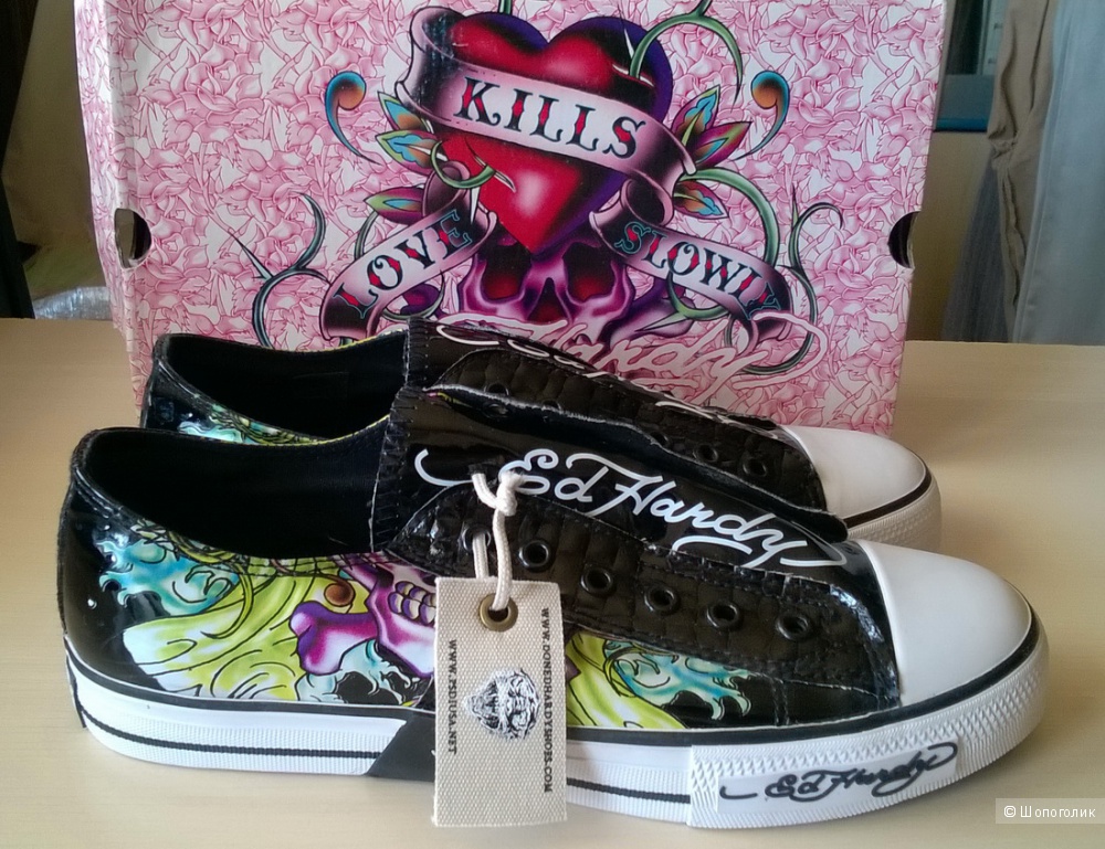 Кеды Ed Hardy 40 размер
