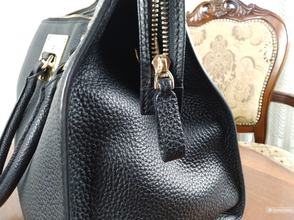 Сумка-тоут  женская, Sophie Hulme Stamped Bowling, medium.