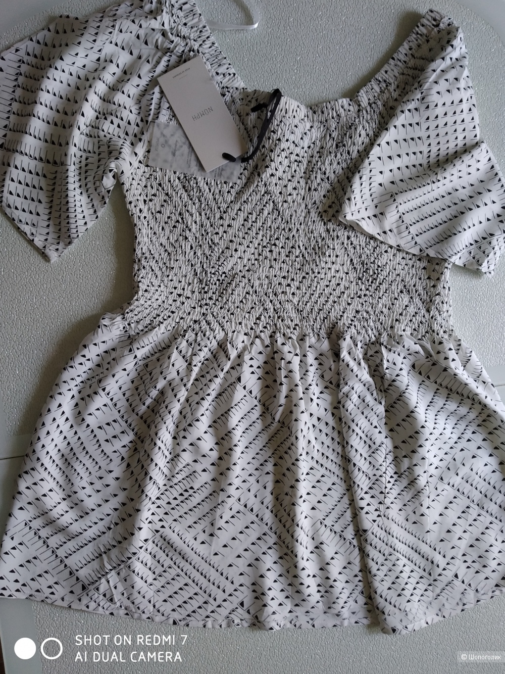 Сет джинсы ichi блузка numph размер 46/48