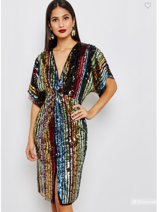 Платье с пайетками, размер М