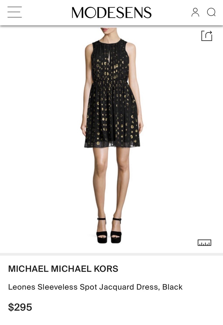 Платье из шёлка от Michael Kors M/L