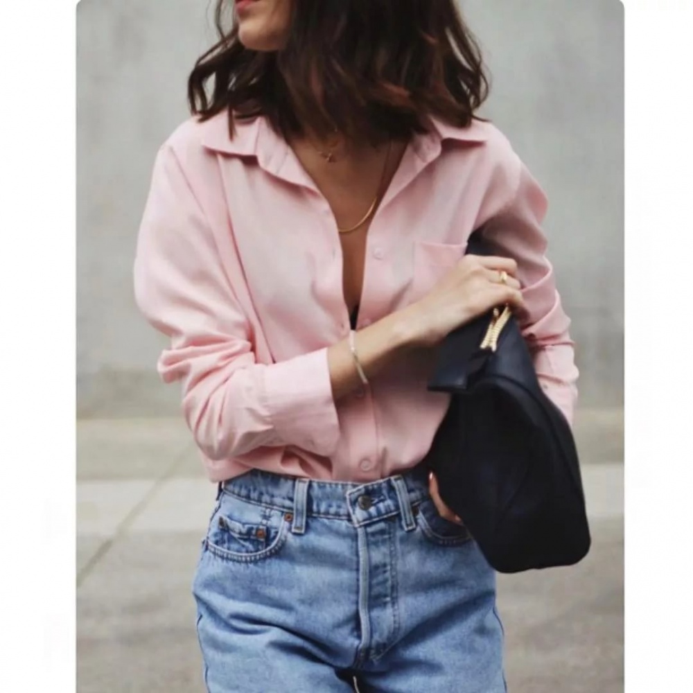 Образы с розовой рубашкой