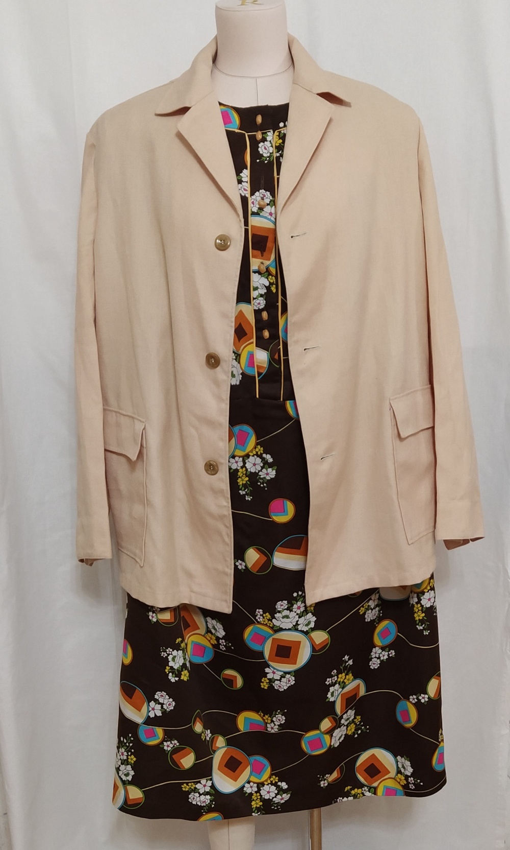 Льняной пиджак no brand, XL, XXL