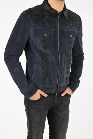 Куртка кожаная Diesel Black Gold, унисекс, it.46 на 46-48