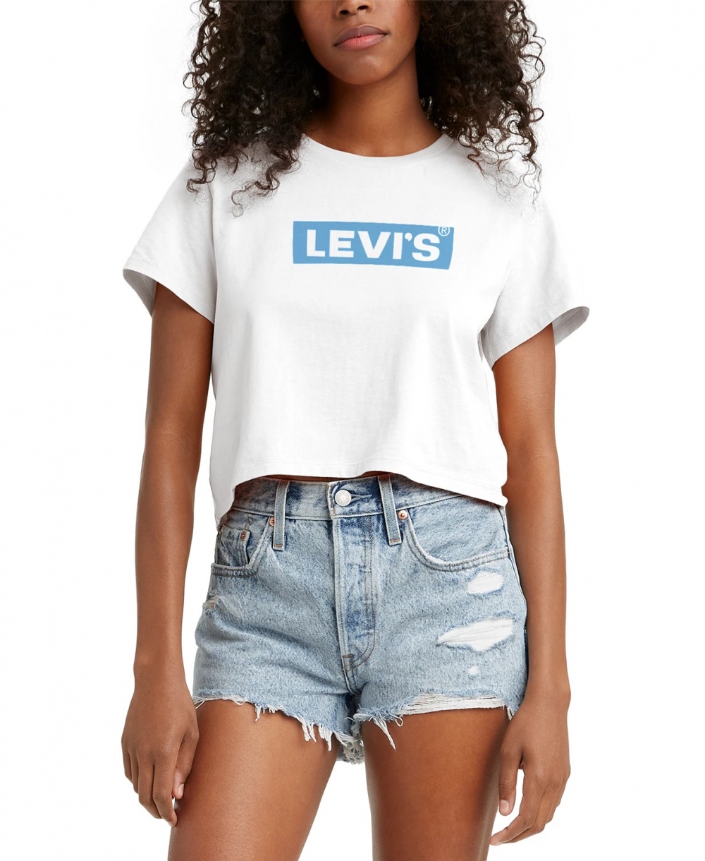 Levis футболка с принтом