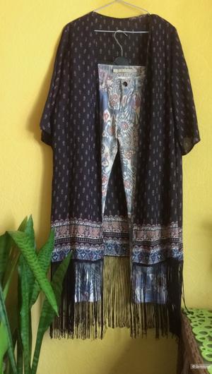 Туника - кимоно , оверсайз