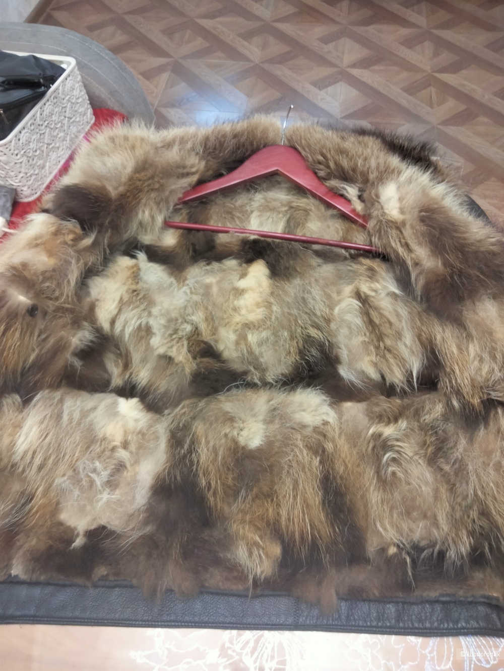 Куртка мужская. Натуральный мех. 50 размер no name