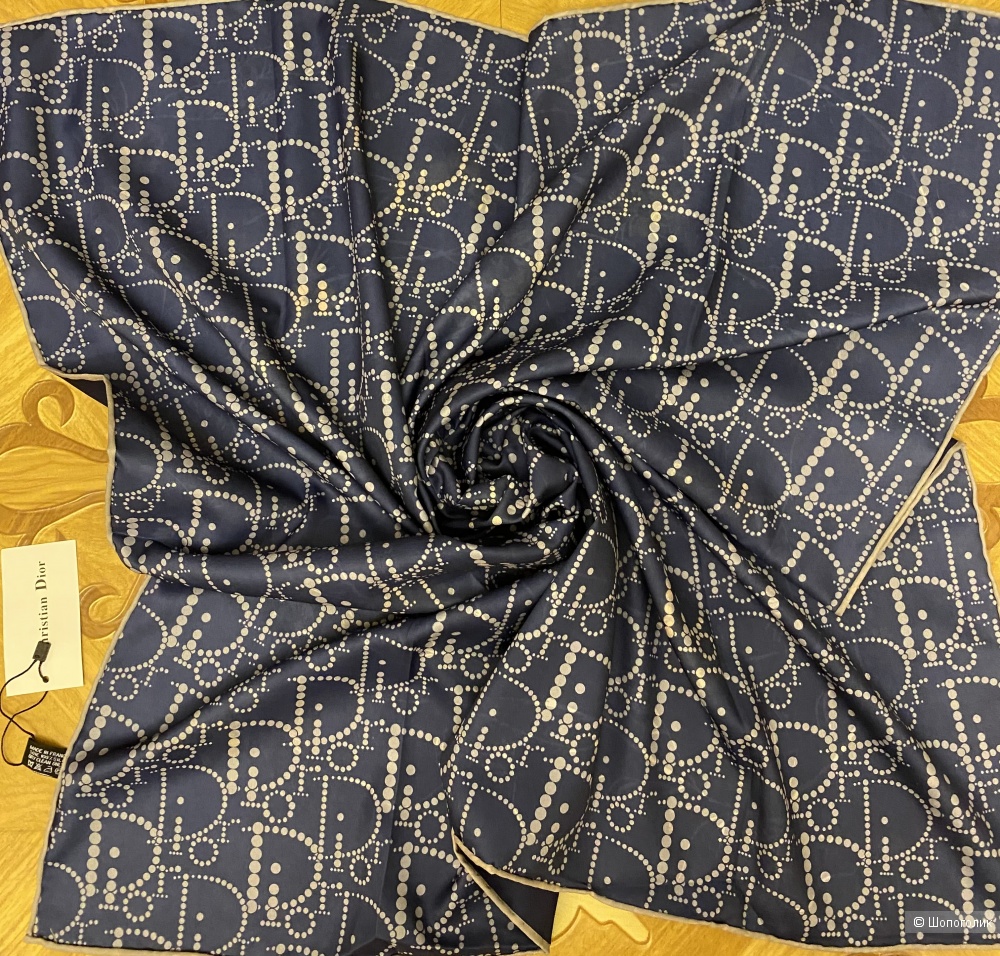 Платок в стиле Dior 85*85