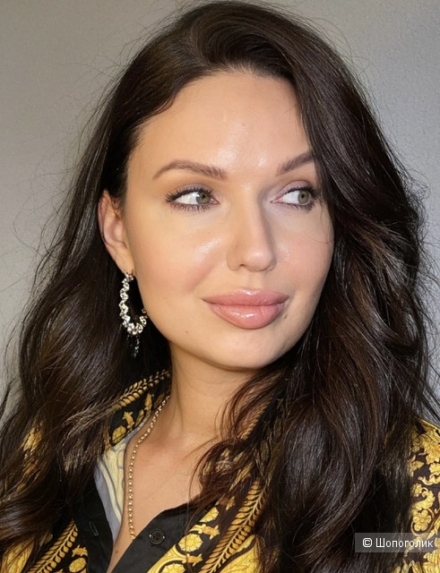 Серьги Кольца с кристаллами