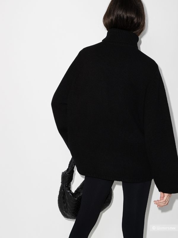 Джемпер водолазка кашемир Elena Cao black, 44-52