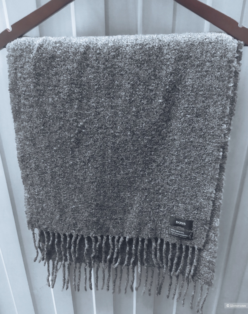 Широкий шарф BOSS ( HUGO BOSS), 0,39*1, 70 м.