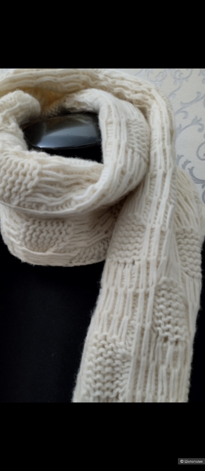 Шерстяной шарф  ARMANI, 165*24