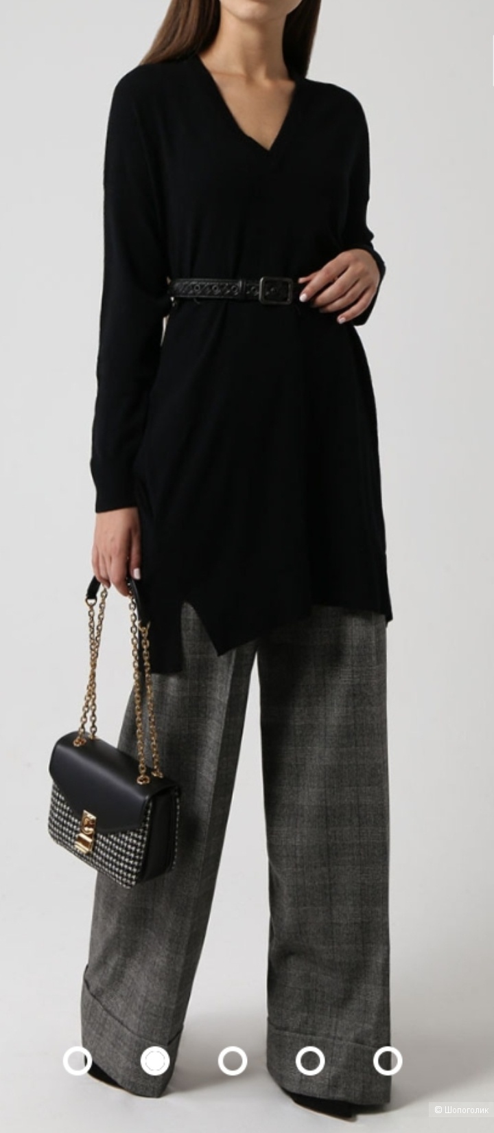 Кашемировый джемпер ALLIDE, размер S/M