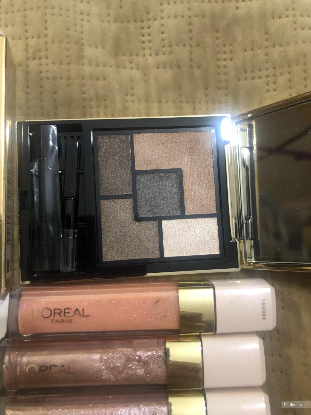 Сет тени ysl 02, тушь мейбелин, блески L’Oréal, в магазине Другой ...