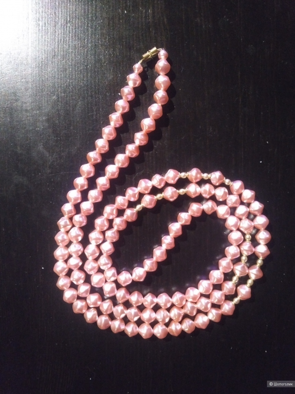 Бусы бренда Яблонекс, длина 130 см