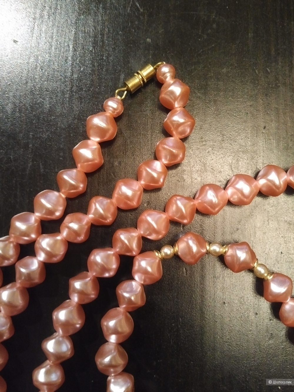 Бусы бренда Яблонекс, длина 130 см