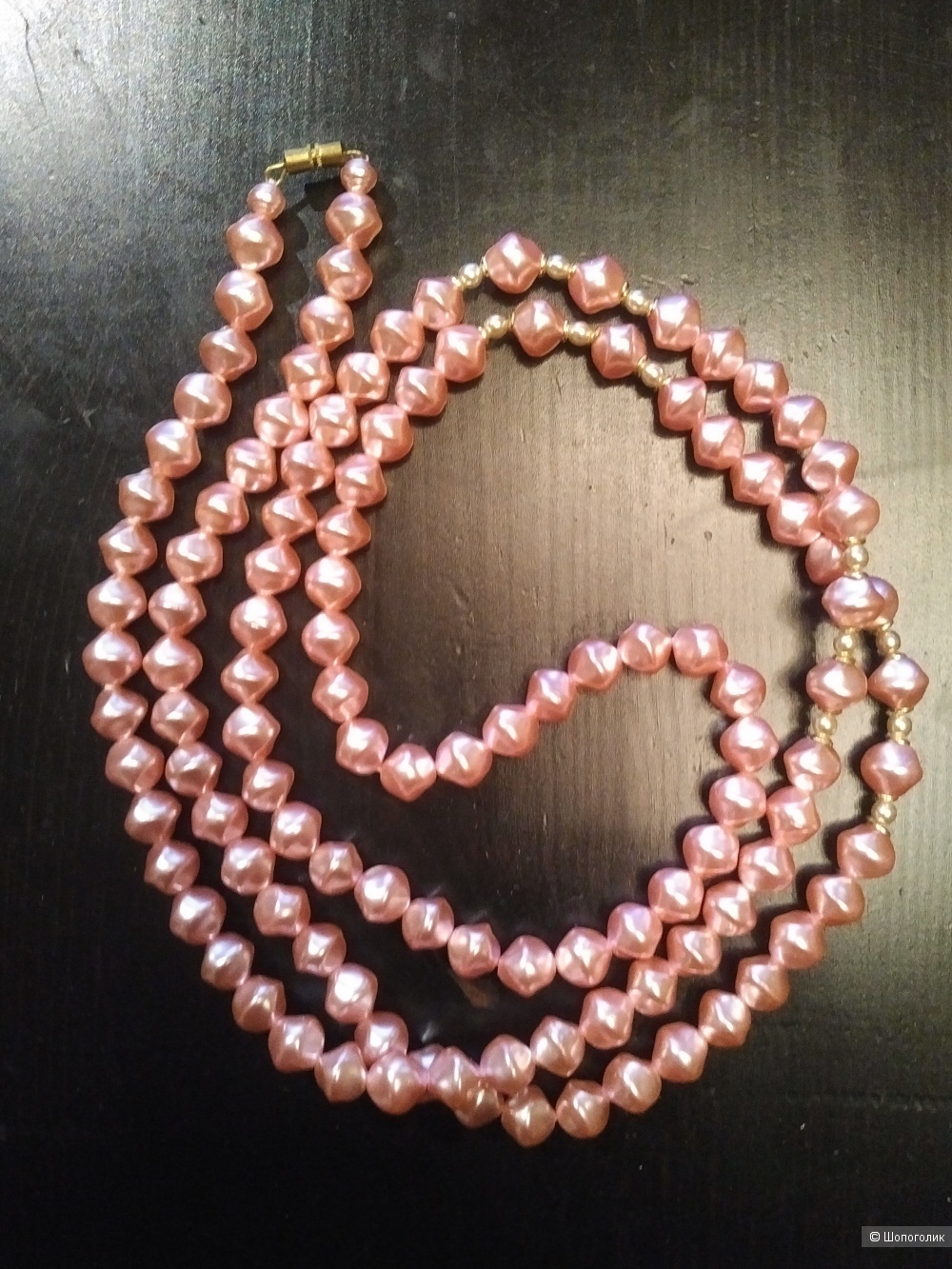 Бусы бренда Яблонекс, длина 130 см