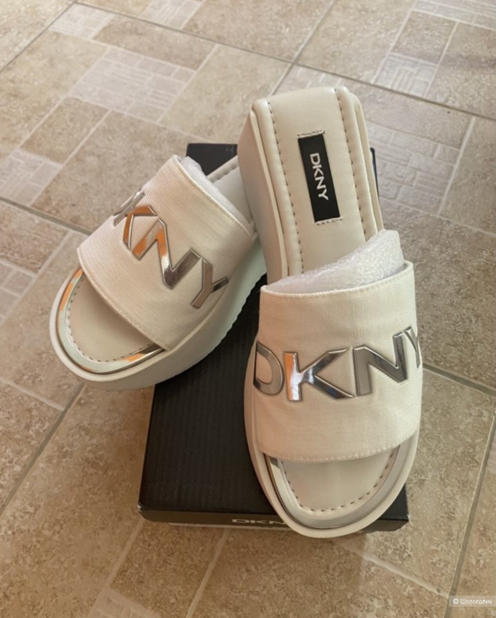 Шлепки dkny 36 размер
