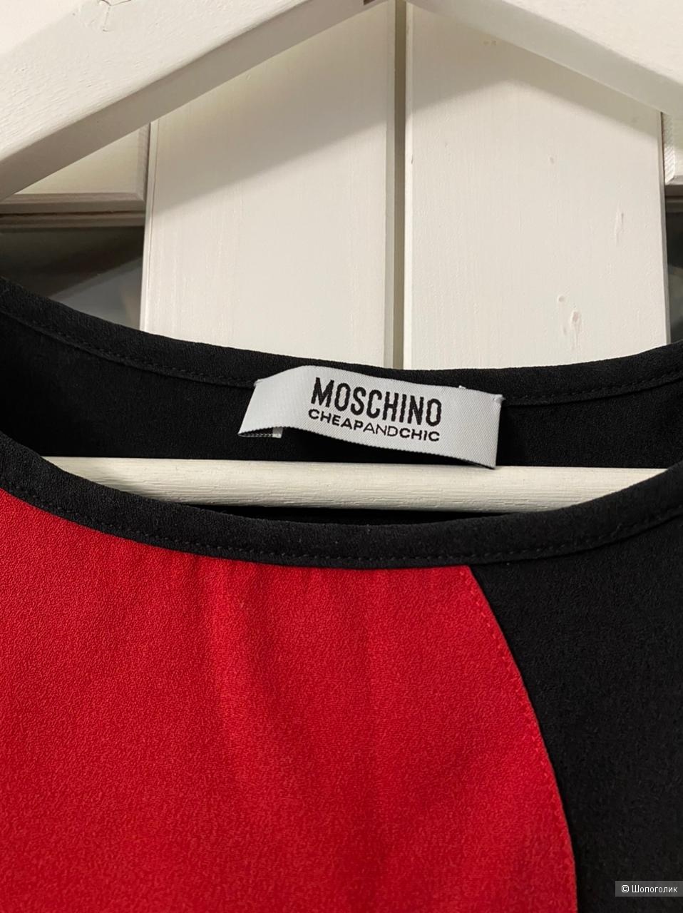 Шёлковый топ Moschino, р--р 44 - 48
