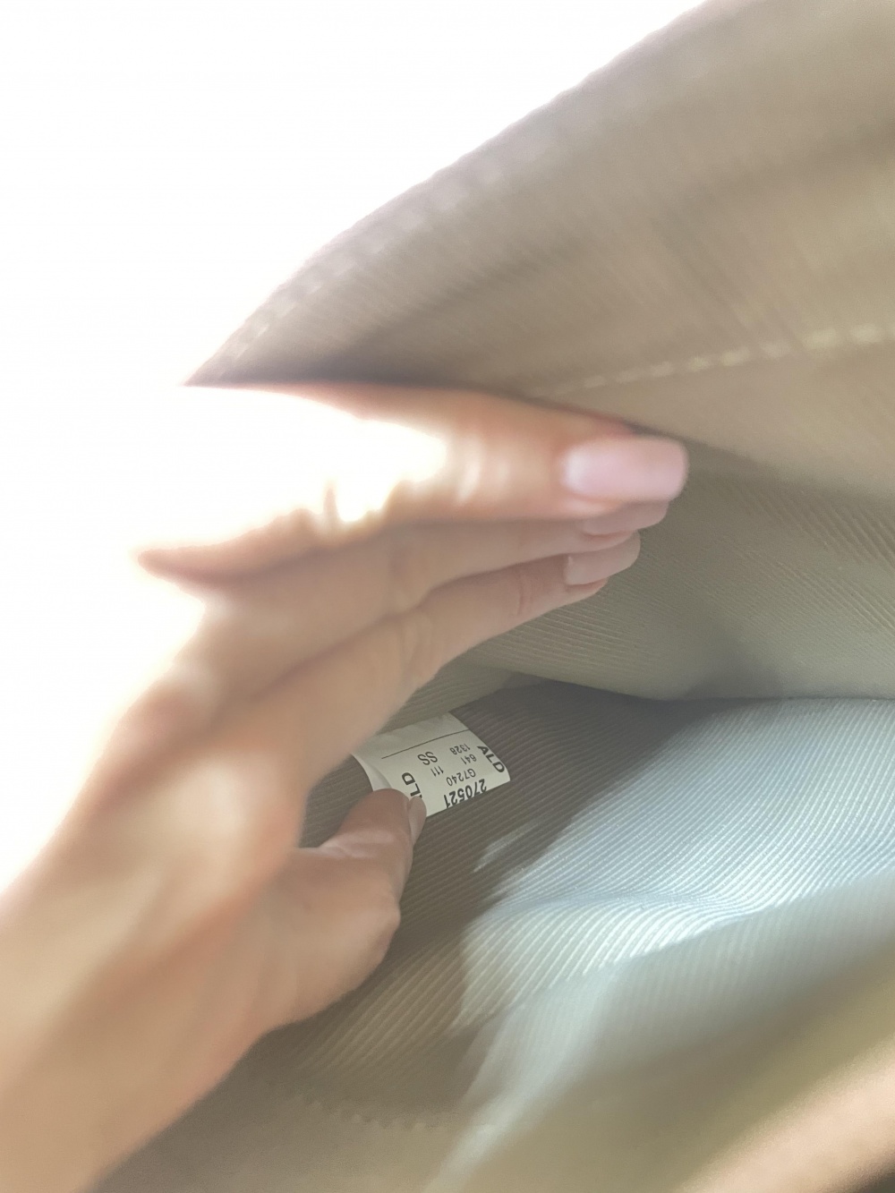 Сумка Furla нет Дефектов  цвет Пудра размер S