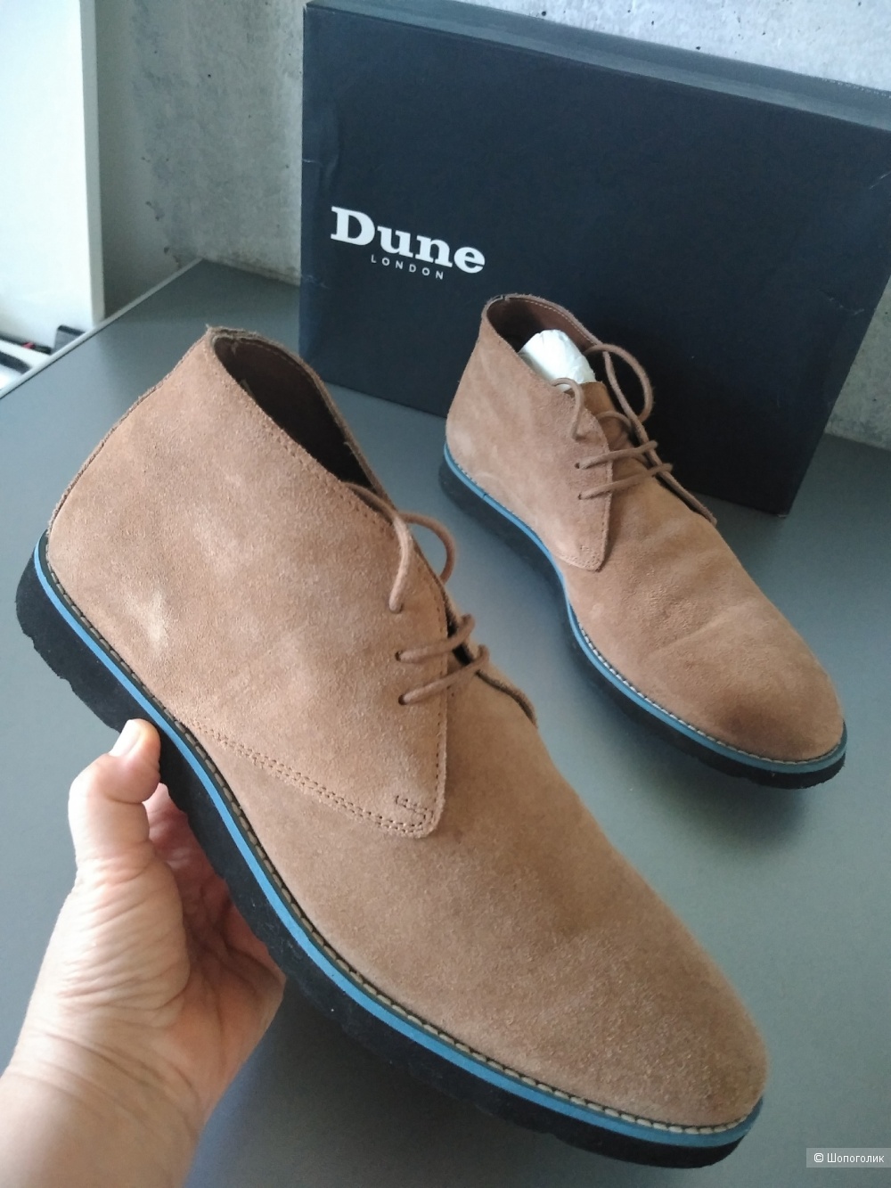 Ботинки чукка Dune London. Размер: EUR43 (28,5 см)