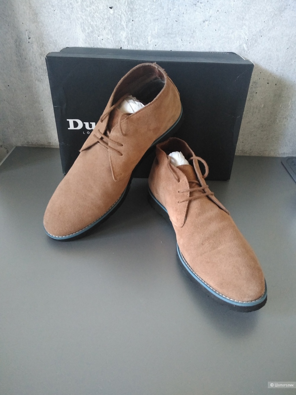 Ботинки чукка Dune London. Размер: EUR43 (28,5 см)