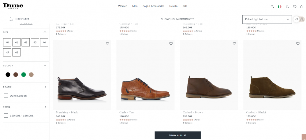 Ботинки чукка Dune London. Размер: EUR43 (28,5 см)