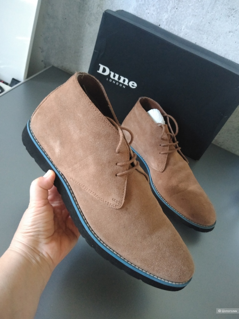 Ботинки чукка Dune London. Размер: EUR43 (28,5 см)