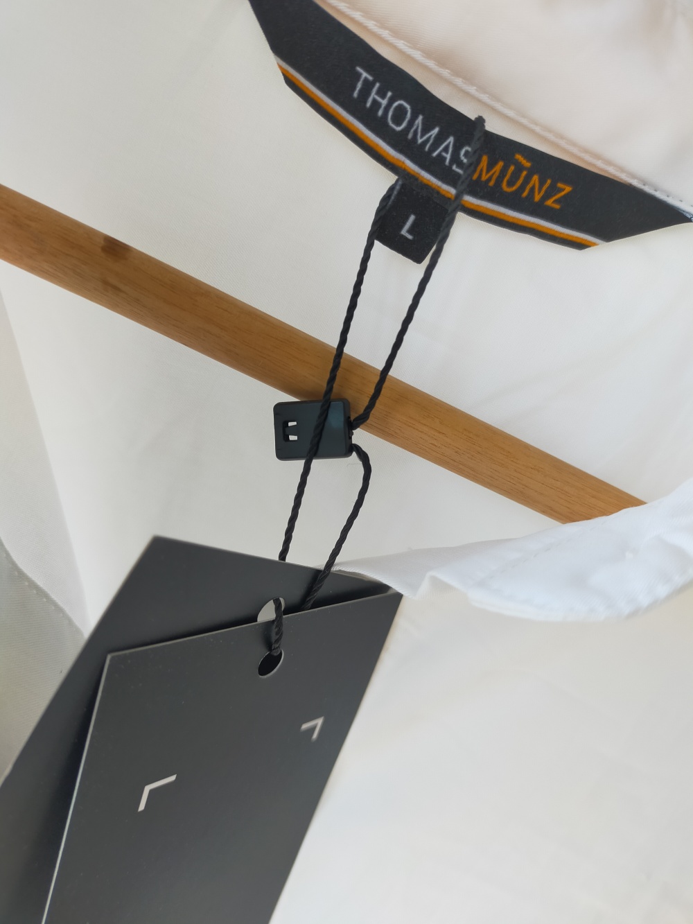 Хлопковая рубашка Thomas Munz размер L