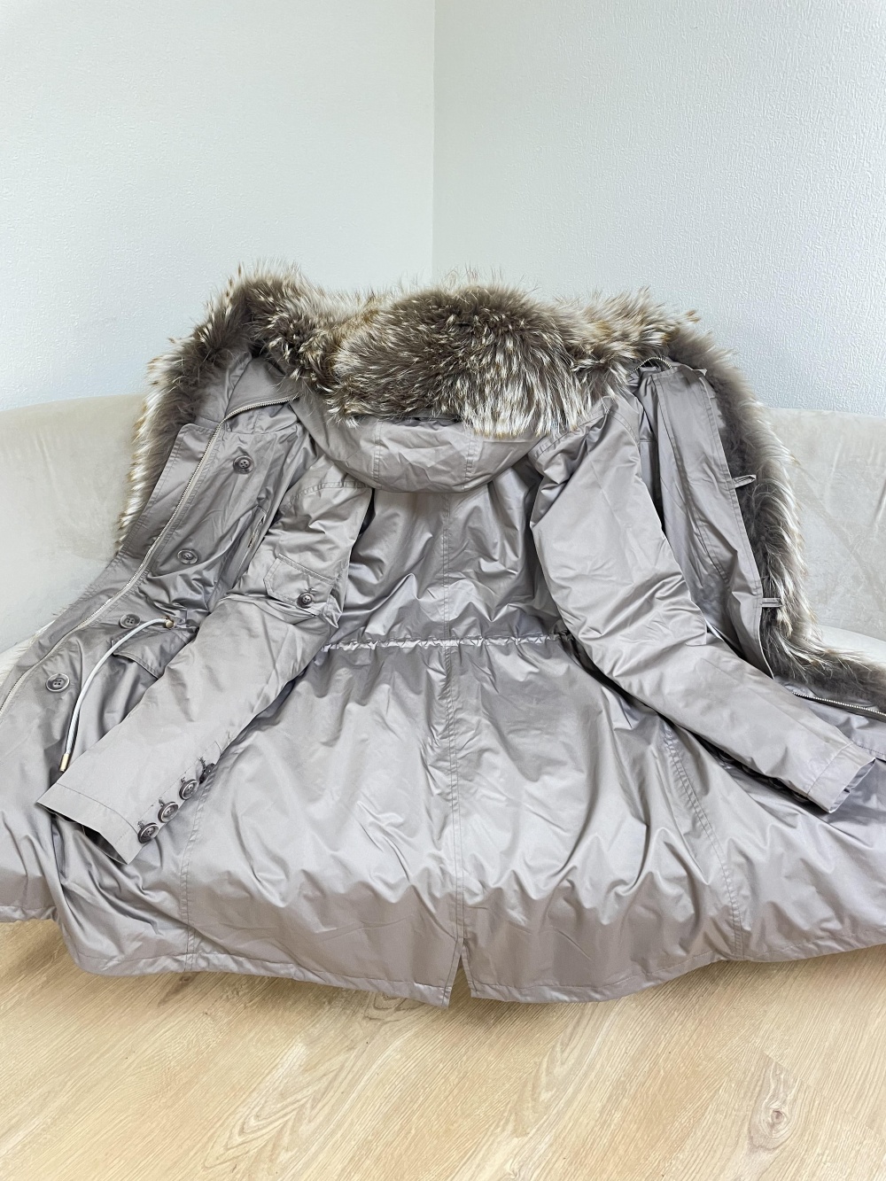 Зимняя парка 44 размер