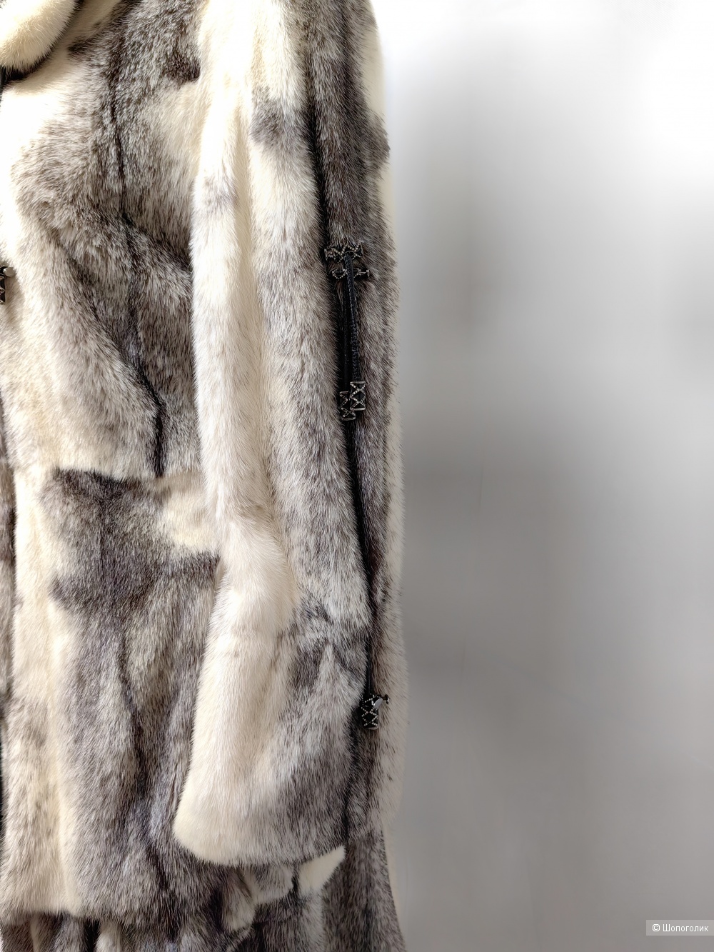 Шуба норковая с беретом LUINI 44-46 размера