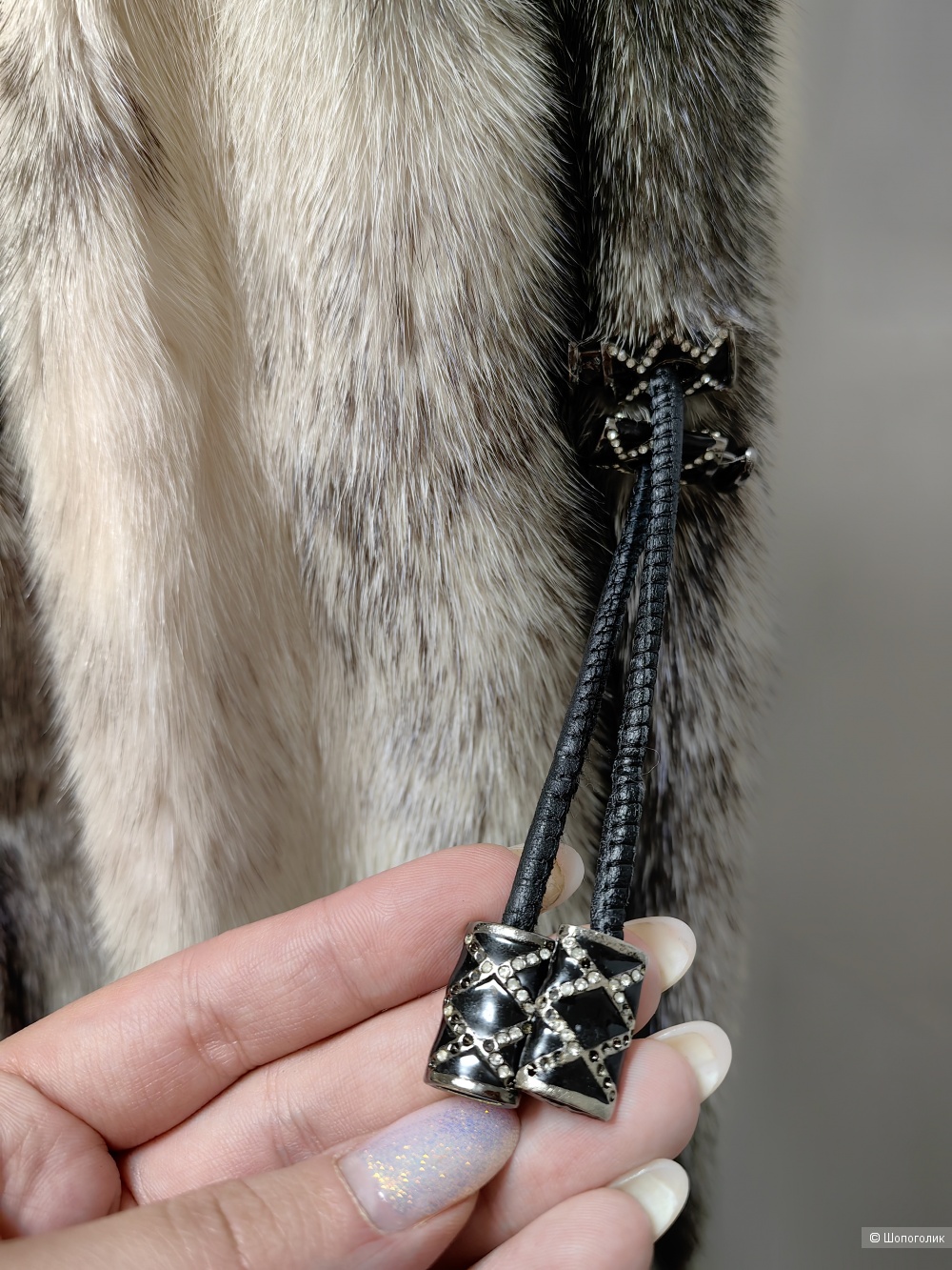 Шуба норковая с беретом LUINI 44-46 размера