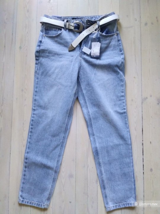 Джинсы Мом"s с ремнем Zollа 28 р-р 46