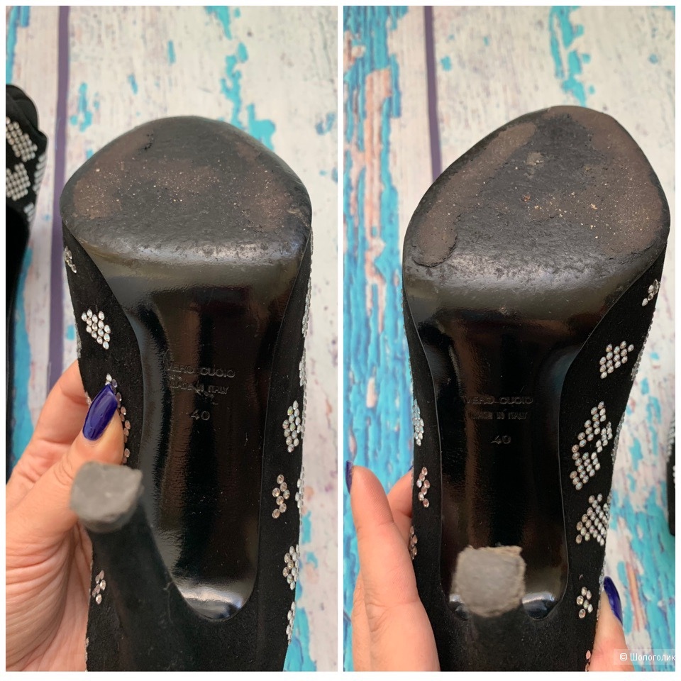 Туфли  GUISEPPE ZANOTTI x BALMAIN 39-40