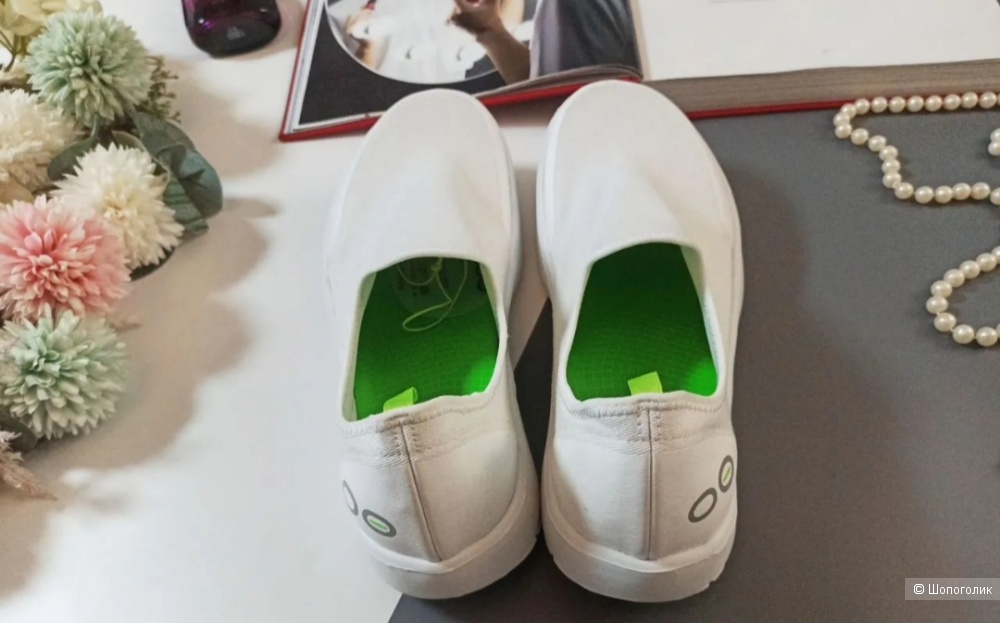 Женские кроссовки OOFOS OOmg Eezee  40.5р
