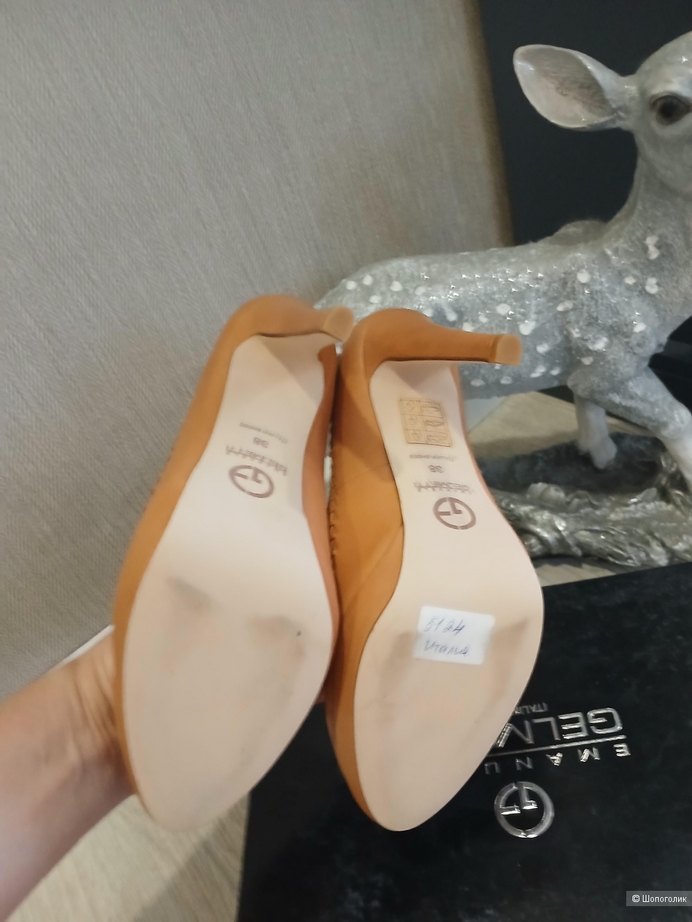 Туфли Emanuele Gelmetti р.38