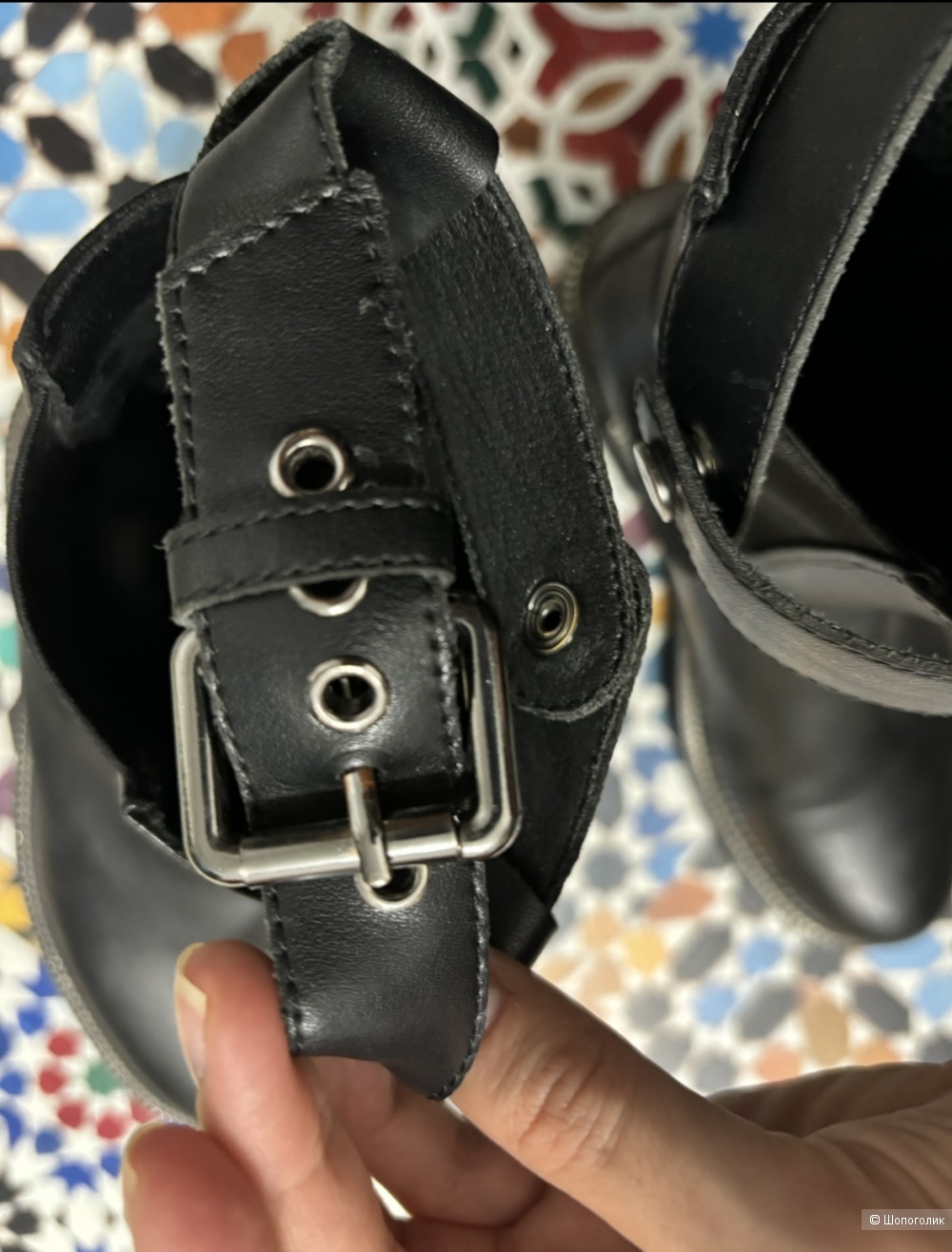 Ботинки кожаные 38р.