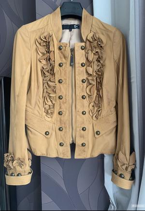 Кожаная куртка Just Cavalli, р.42
