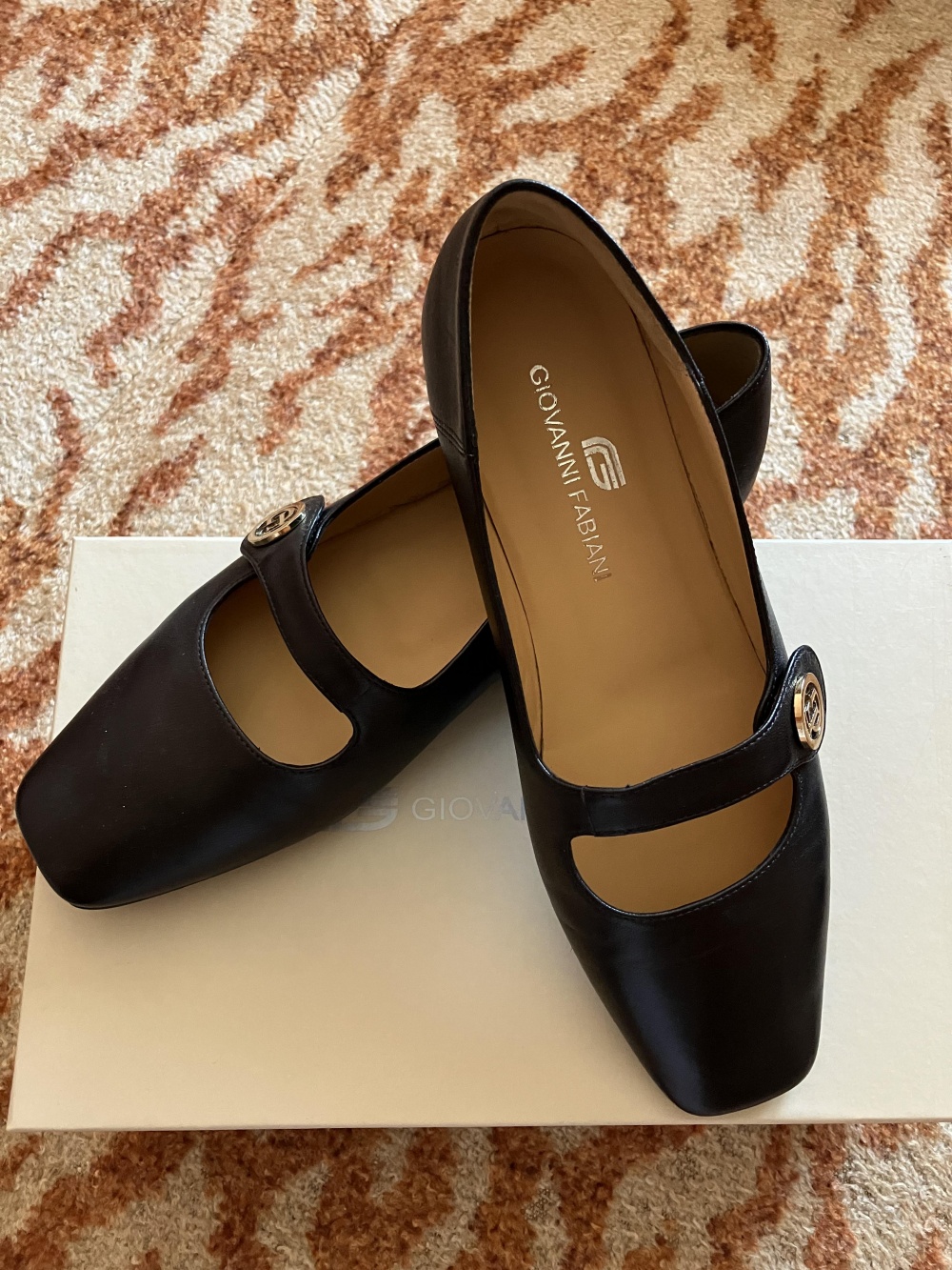 Балетки  GIOVANNI FABIANI, размер 37