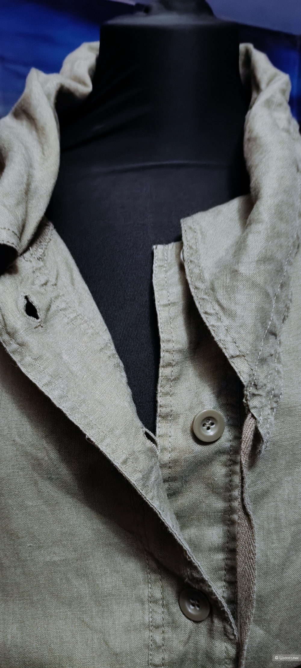 Льняная куртка BLUE SEVEN / 48/50